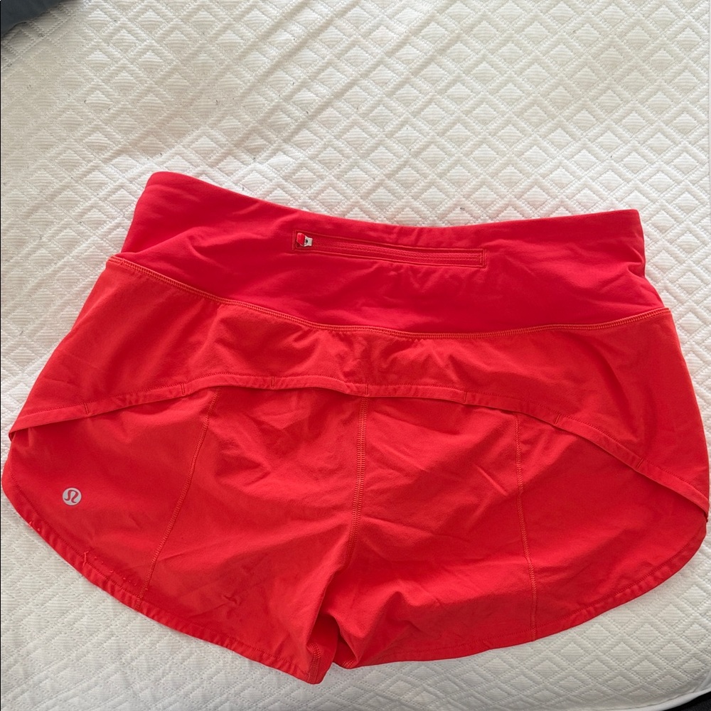 lululemon Red Women’s Running Short